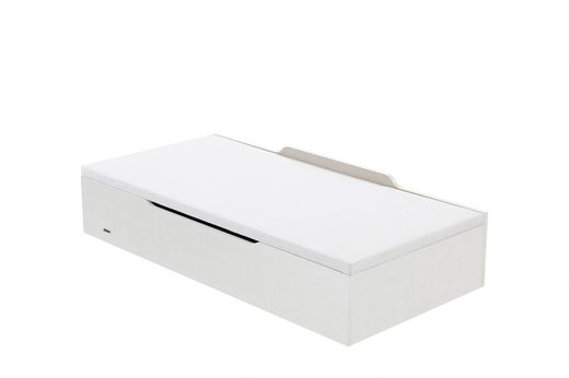 Abatible Madera 25 Lateral Blanco