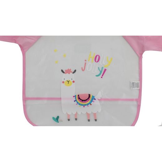 Babero Con Mangas LLama Interbaby