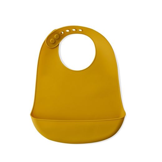 Babero Impermeable De Silicona Interbaby