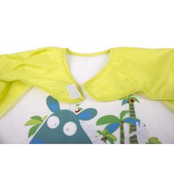 Babero Mangas Amarillo Interbaby