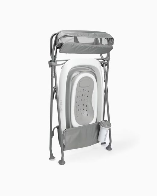 Nueva Bañera Plegable Para Bebé Con Soporte De Baño Twistshake
