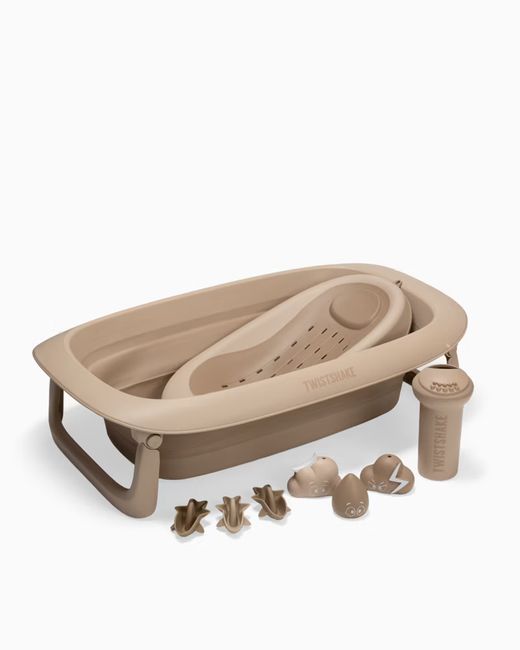 Nueva Bañera Plegable Para Bebé Con Soporte De Baño Twistshake