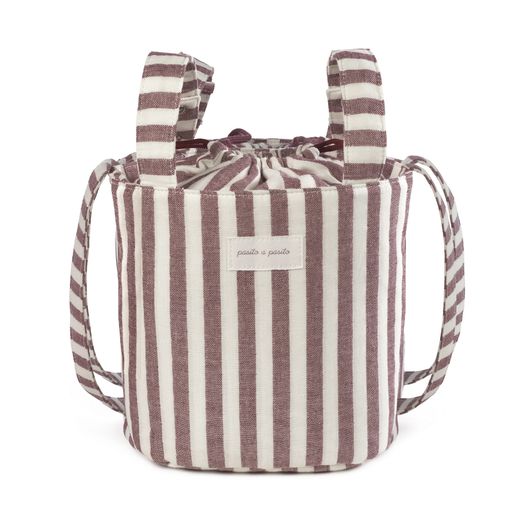BOLSA BUCKET CHERRY RAYAS