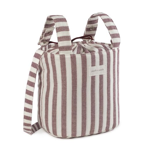 BOLSA BUCKET CHERRY RAYAS