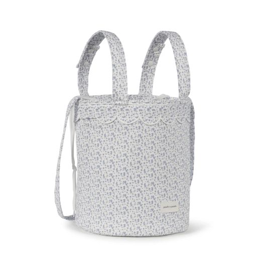 BOLSA BUCKET MAISON TENDER CONEJITOS AZUL