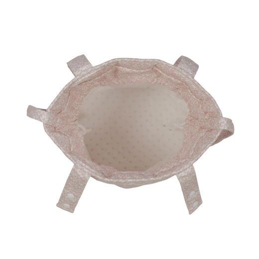 BOLSA BUCKET MAISON TENDER FLORES ROSA