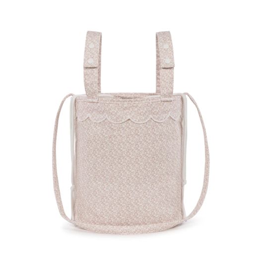BOLSA BUCKET MAISON TENDER FLORES ROSA