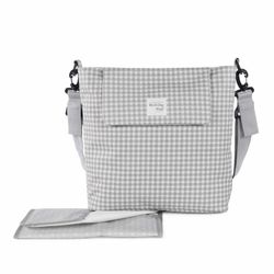 Bolsa Canastila I Love Vichy Gris Walking Mum