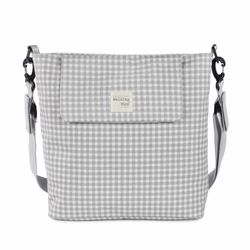 Bolsa Canastila I Love Vichy Gris Walking Mum