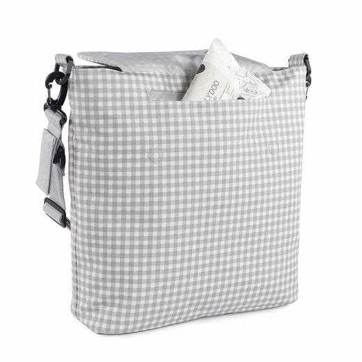 Bolsa Canastila I Love Vichy Gris Walking Mum