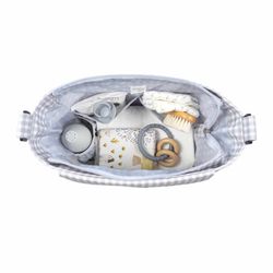 Bolsa Canastila I Love Vichy Gris Walking Mum