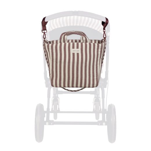 BOLSA CANASTILLA CHERRY RAYAS