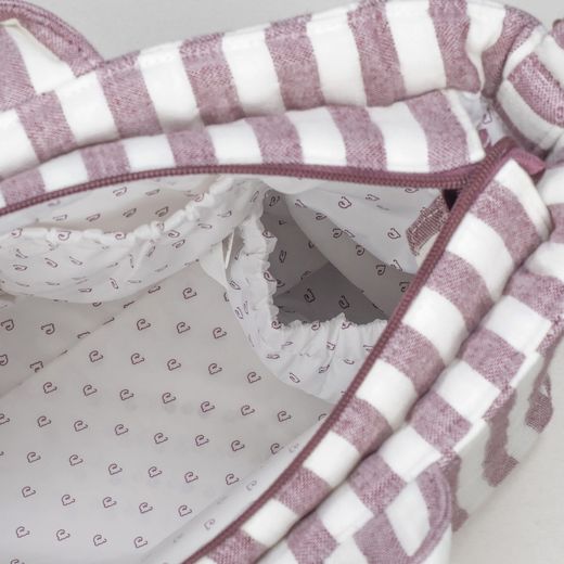 BOLSA CANASTILLA CHERRY RAYAS