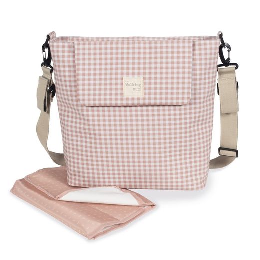 Bolsa Canastilla I Love Vichy Rosa