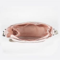 Bolsa Canastilla I Love Vichy Rosa