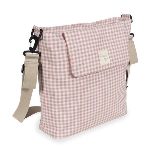 Bolsa Canastilla I Love Vichy Rosa