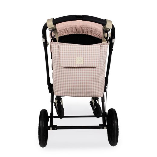 Bolsa Canastilla I Love Vichy Rosa