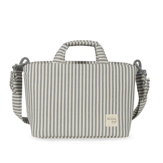 BOLSA CANASTILLA PRALINÉ RAYAS MATCHA