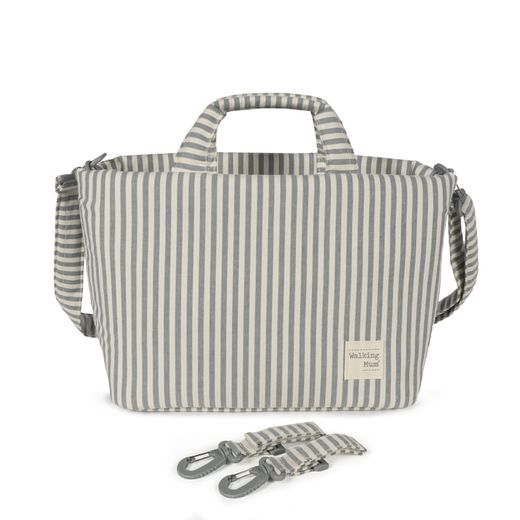 BOLSA CANASTILLA PRALINÉ RAYAS MATCHA