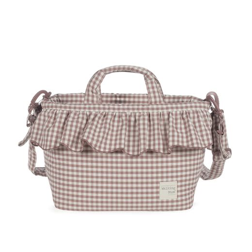 BOLSA CANASTILLA PRALINÉ VICHY MOKA