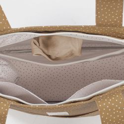 Bolsa Canastilla Topito Poppy Canela