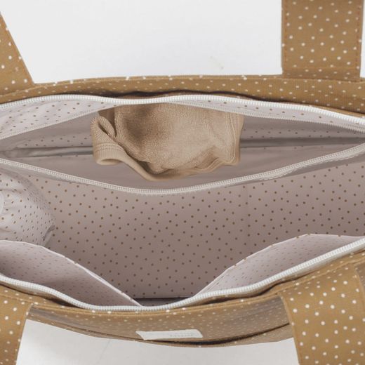 Bolsa Canastilla Topito Poppy Canela