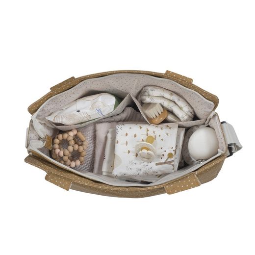 Bolsa Canastilla Topito Poppy Canela