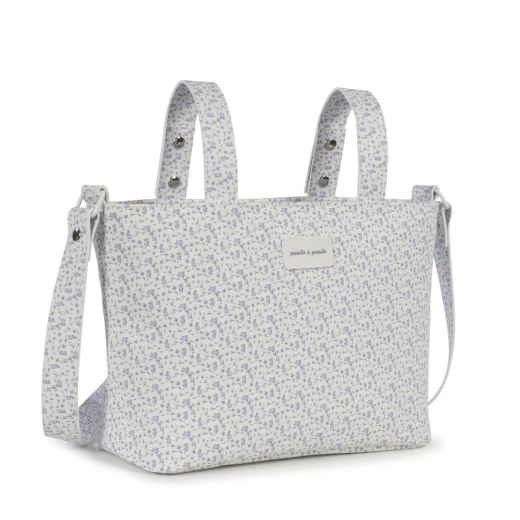 BOLSA CROSSBODY MAISON TENDER CONEJITOS PIEL AZUL