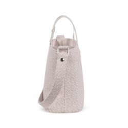 BOLSA CROSSBODY MAISON TENDER FLORES PIEL ROSA