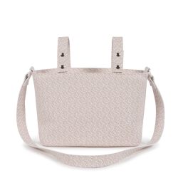BOLSA CROSSBODY MAISON TENDER FLORES PIEL ROSA