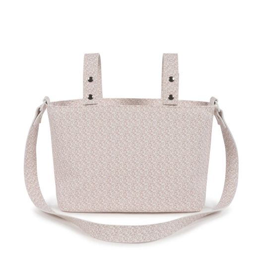 BOLSA CROSSBODY MAISON TENDER FLORES PIEL ROSA