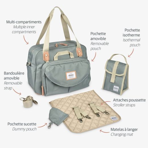 Bolsa Genéve II Verde Beaba