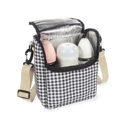 Bolsa Térmica I Love Vichy Negra Walking Mum