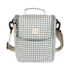 Bolsa Térmica I Love Vichy Verde Walking Mum