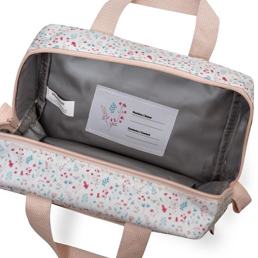 Bolsa Térmica Merienda Pétalos Rosa