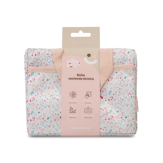 Bolsa Térmica Merienda Pétalos Rosa