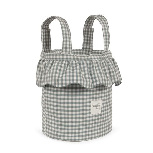 BOLSO BUCKET PRALINÉ VICHY MATCHA