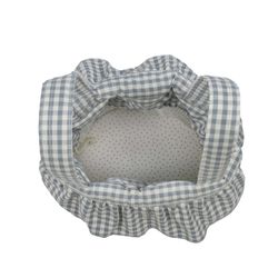 BOLSO BUCKET PRALINÉ VICHY MATCHA