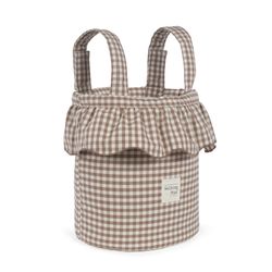 BOLSO BUCKET PRALINÉ VICHY MOKA