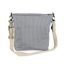 Bolso Canastilla I Love Vichy Negro Walking Mum