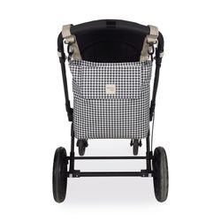 Bolso Canastilla I Love Vichy Negro Walking Mum