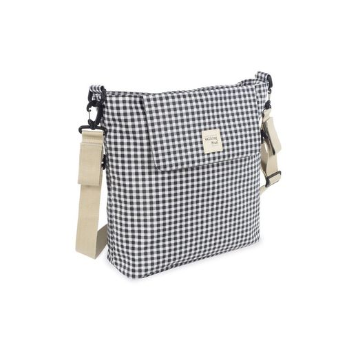 Bolso Canastilla I Love Vichy Negro Walking Mum