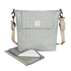 Bolso Canastilla Vichy Verde Walking Mum
