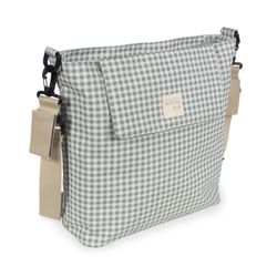 Bolso Canastilla Vichy Verde Walking Mum