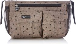 Bolso Organizador + Cambiador Estrellas Marrón