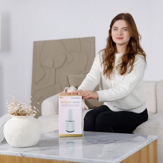 Calienta Biberones y Esterilizador GIOwarm Smart InnoGIO