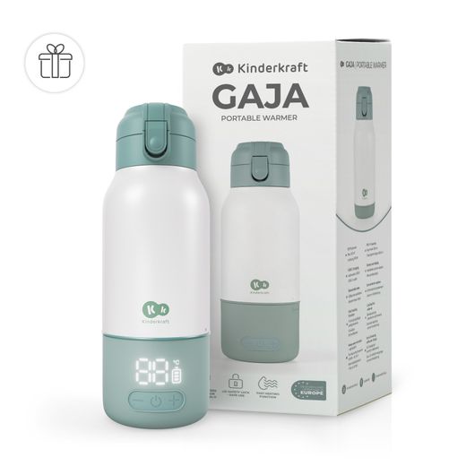 Calientabiberones Portátil y Termo 2 en 1 GAJA Verde