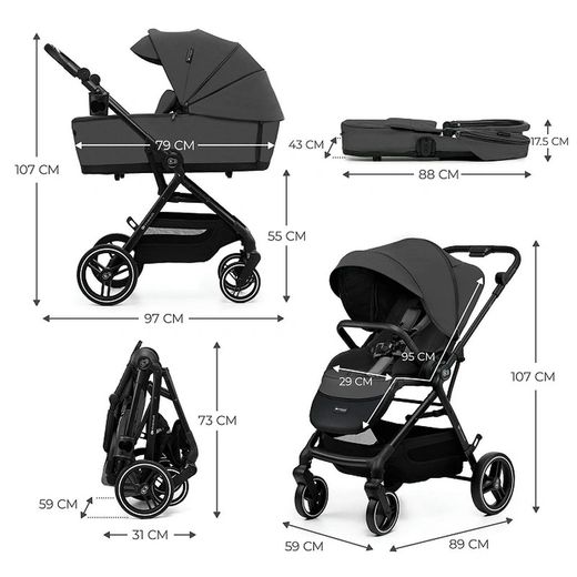 Carrito Bebé 2en1 YOXI