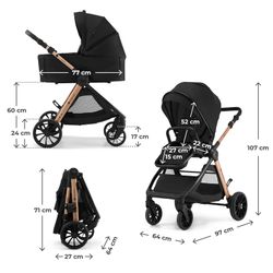 Carrito Multifuncional 3 en 1 VESTO 2
