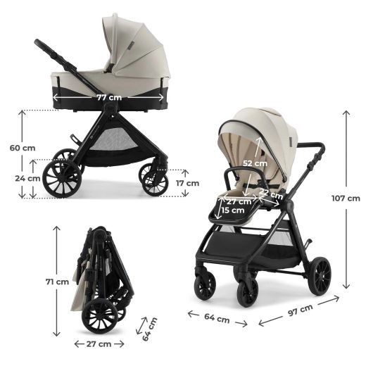 Carrito Multifuncional 3 en 1 VESTO 2